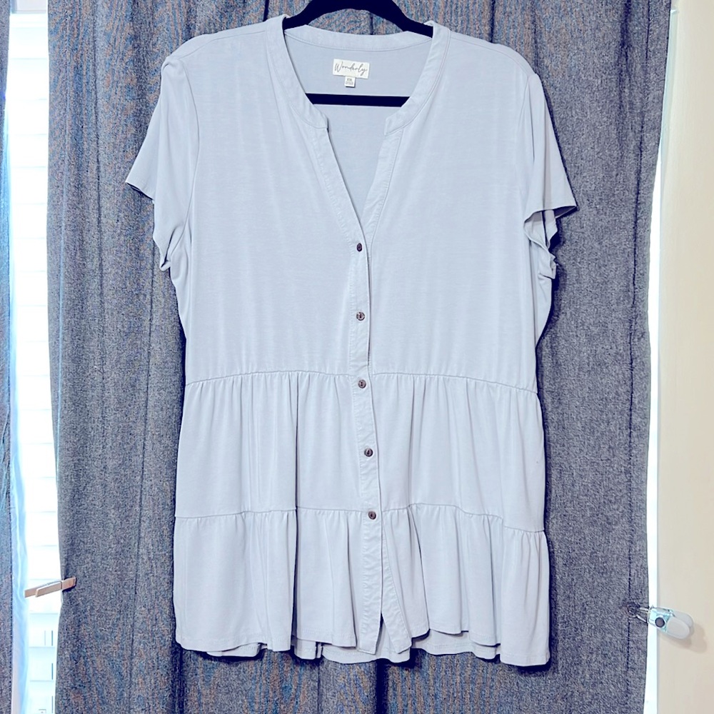 Wonderly tiered top XXL
